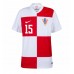 Croatia Mario Pasalic #15 Replica Home Shirt Euro 2024 Short Sleeve